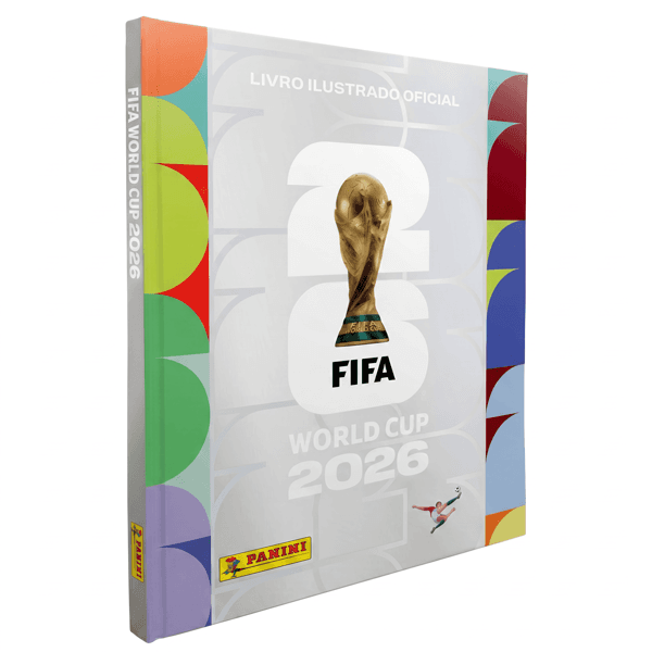Álbum Álbum Capa Dura Prata oficial Panini FIFA World Cup 2026