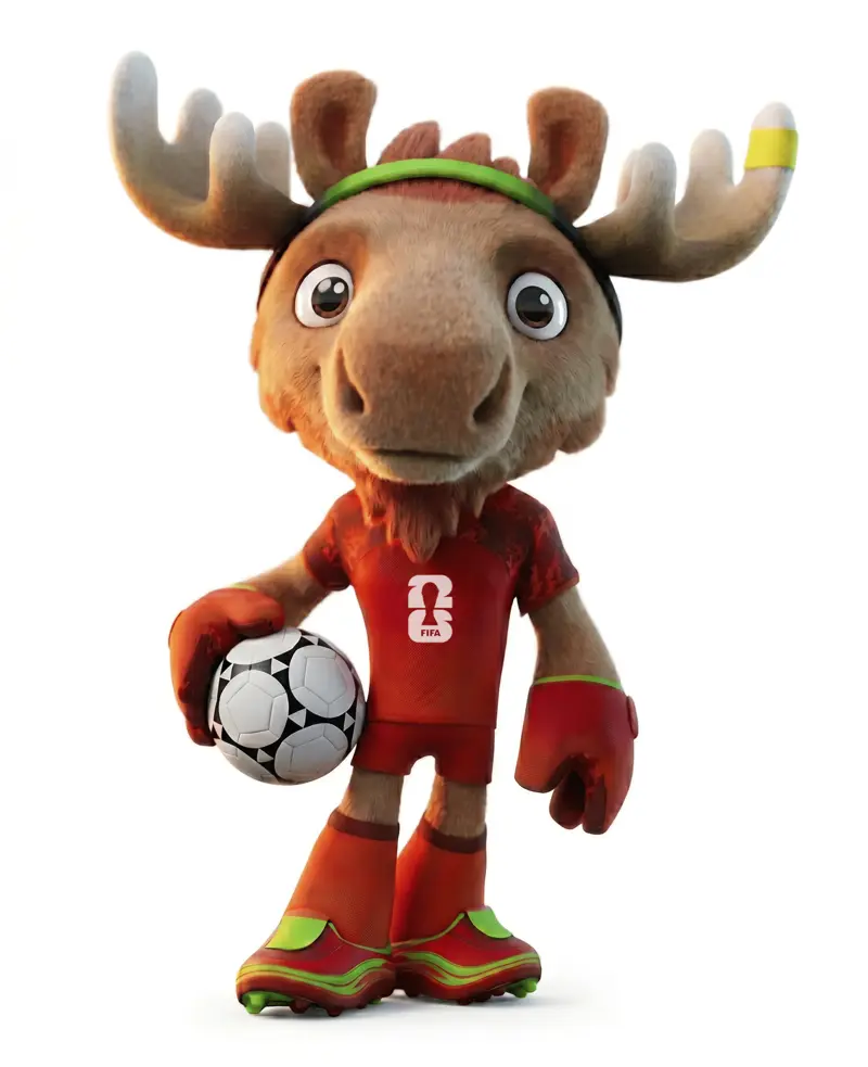 MAPLE, mascote oficial do Canadá para o Mundial 2026